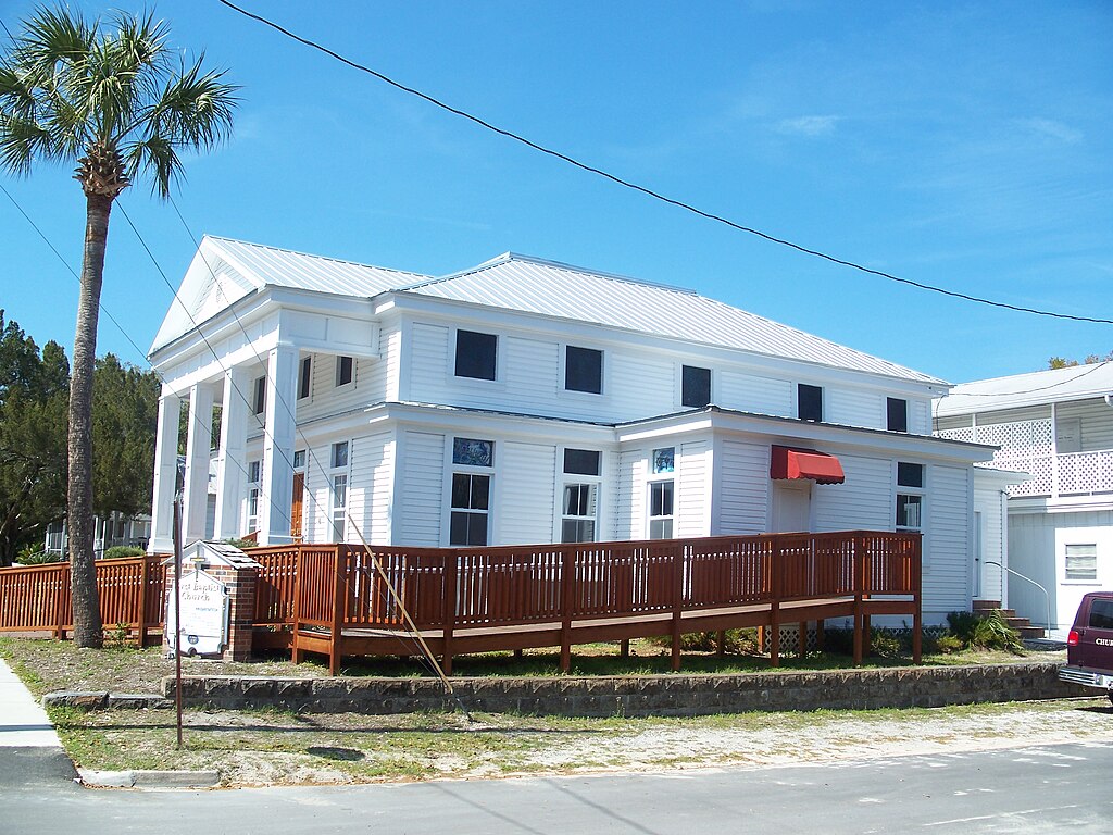 Cedar Key, Florida: Cedar Keys Historic and Archaeological District: First Baptist Church